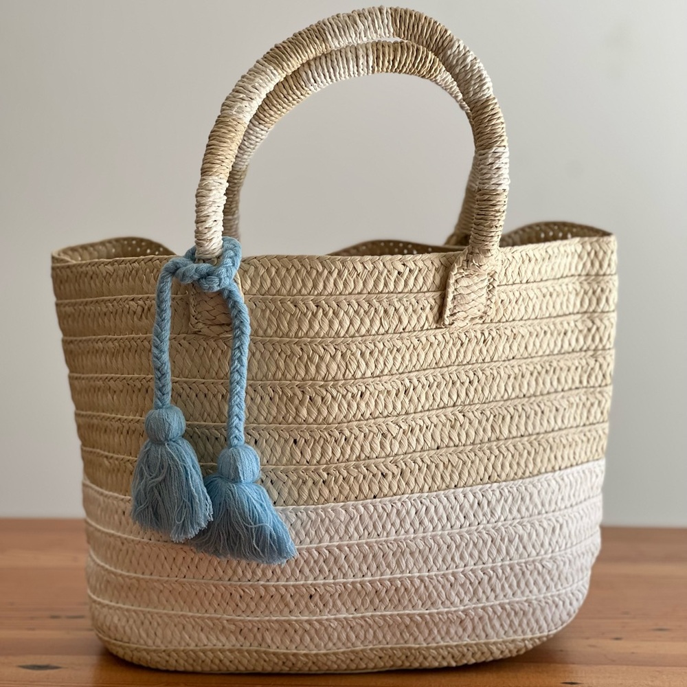Straw Tote Bag